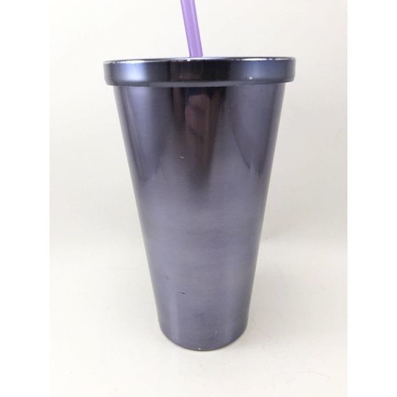 Starbucks Coffee 2016 Grande‎ Metallic Purple 16oz Grande Stainless Tumbler Cup - Picture 3 of 12